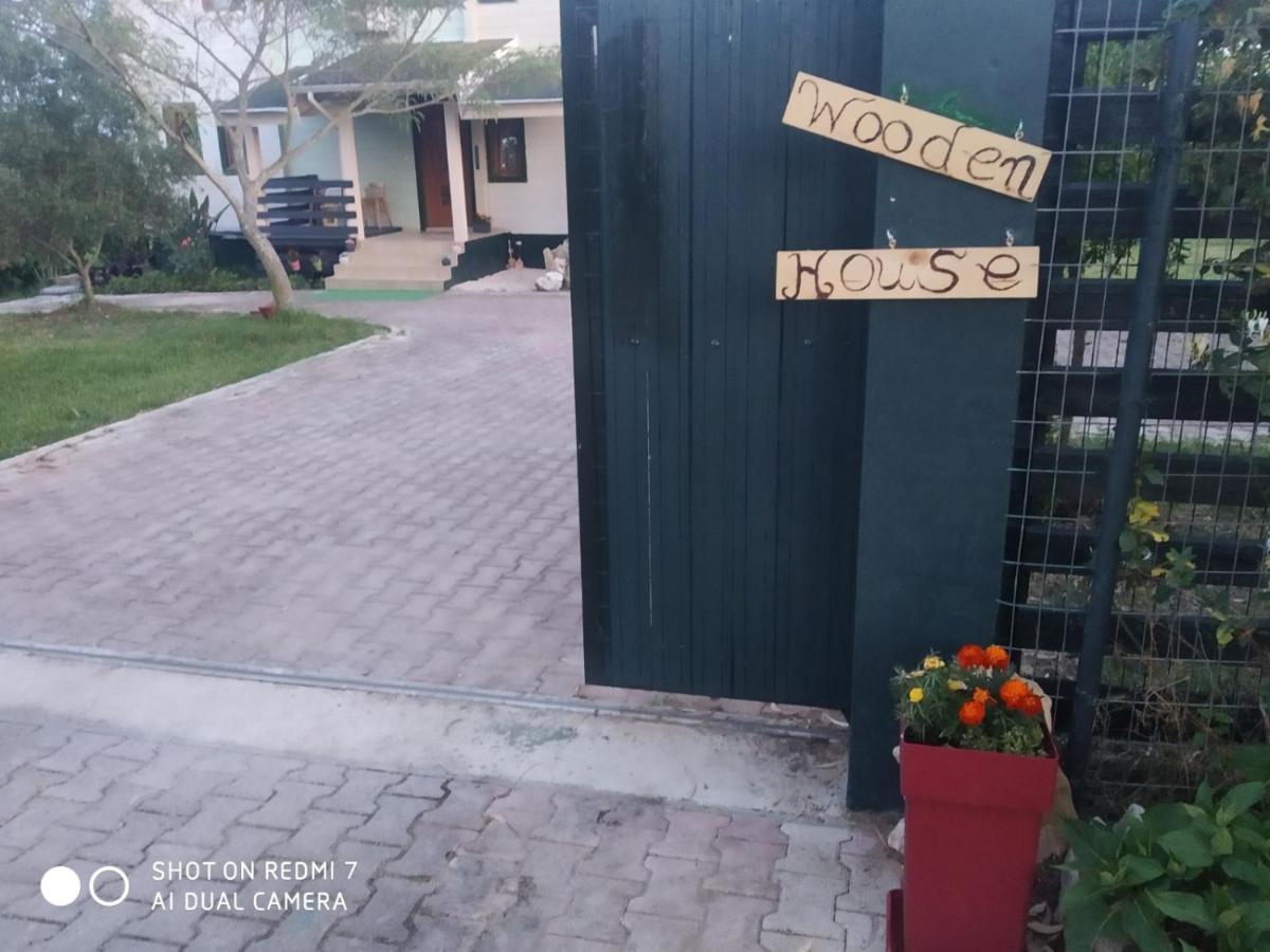 Вилла Wooden House Превеза Экстерьер фото