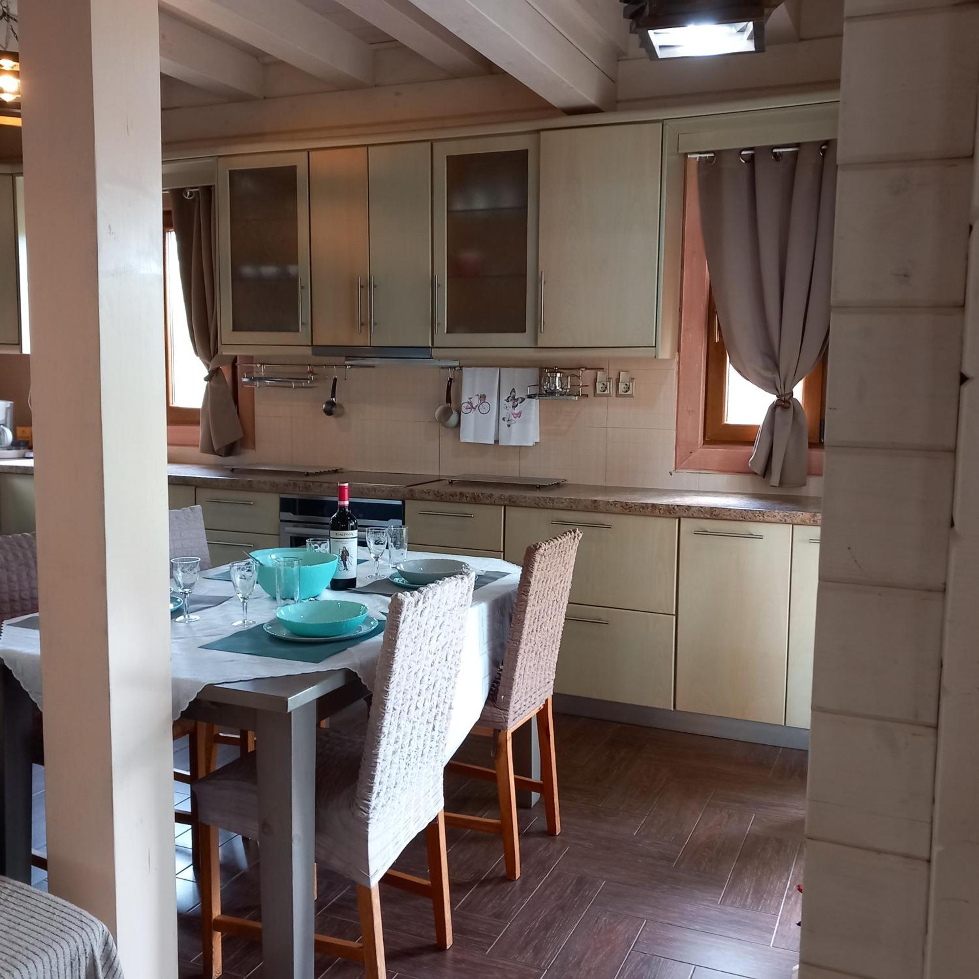 Вилла Wooden House Превеза Экстерьер фото